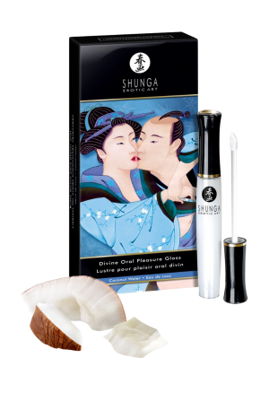 Błyszczyk do stymulacji oralnej kokosowy, 10ml