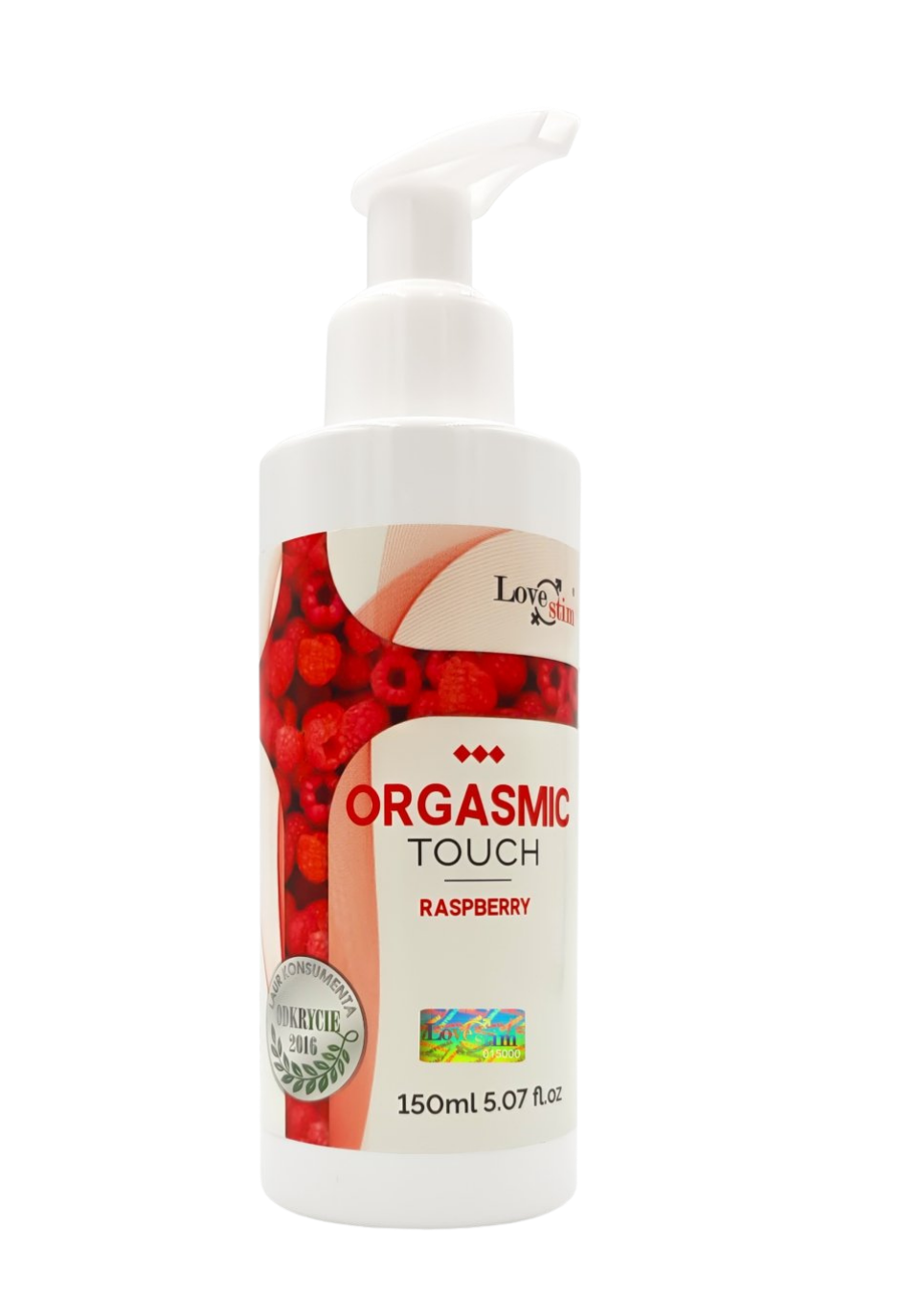 Żel orgazmowy o zapachu malin zwiększa doznania 150 ml