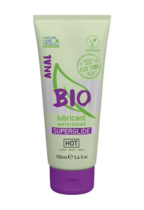 HOT BIO Organiczny lubrykant analny na bazie wody 100 ml