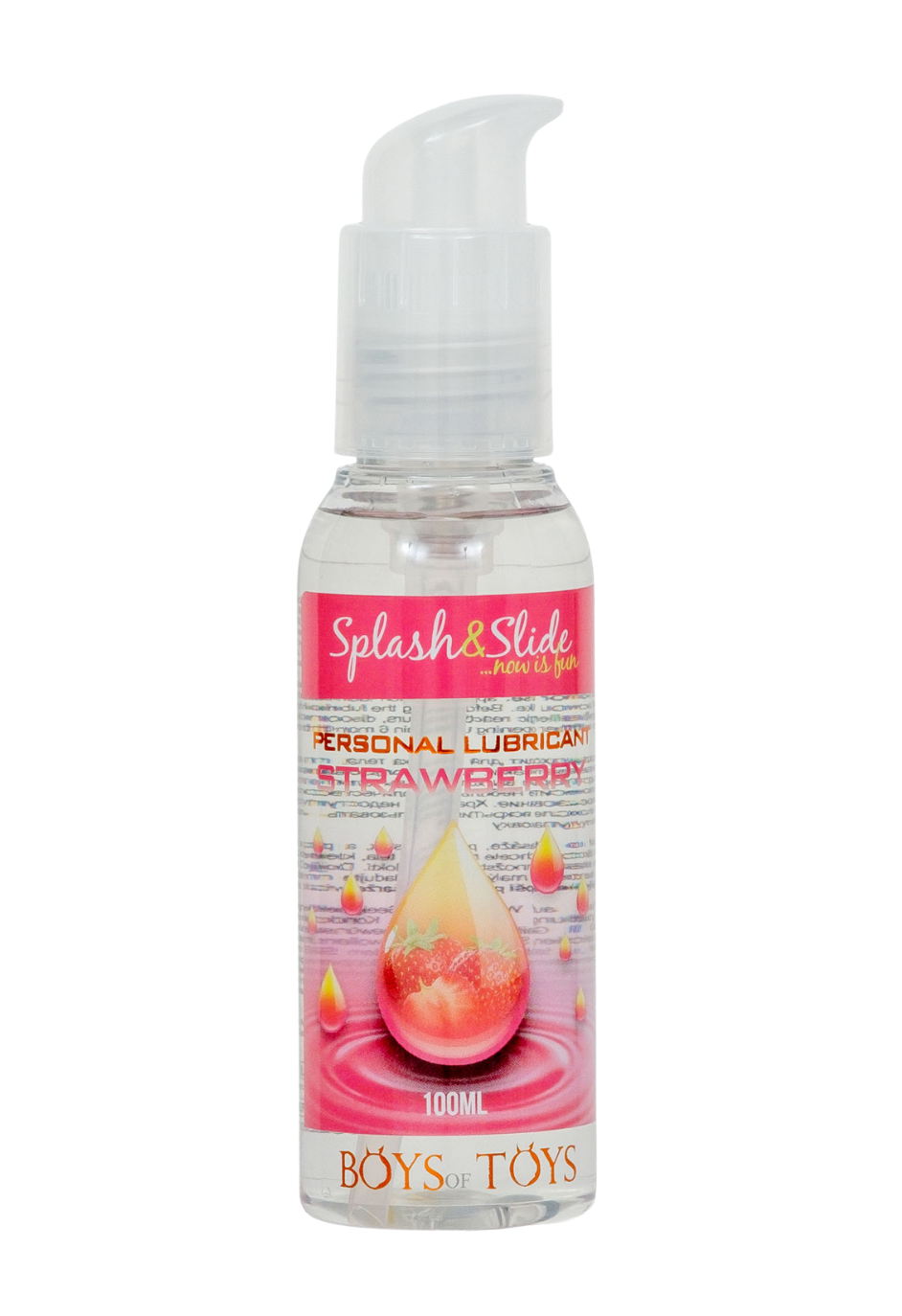 Truskawkowy lubrykant na bazie wody, 100 ml