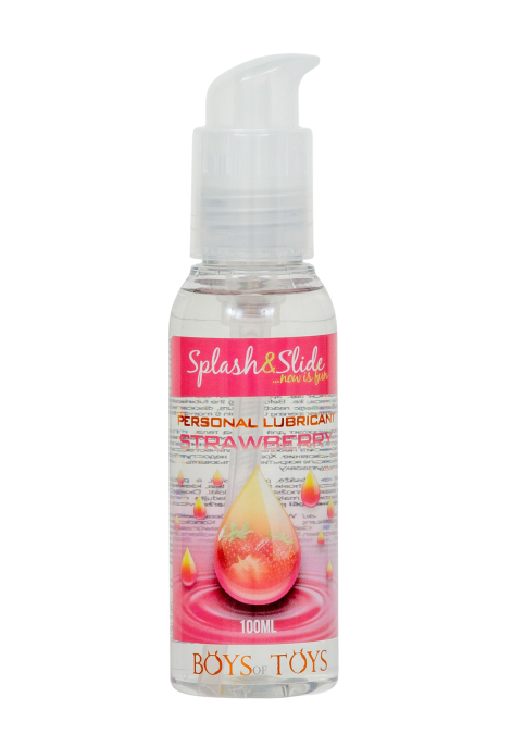 Truskawkowy lubrykant na bazie wody, 100 ml