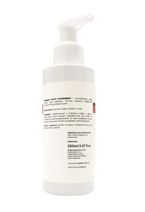 Żel orgazmowy o zapachu truskawkowym zwiększa doznania, 150 ml