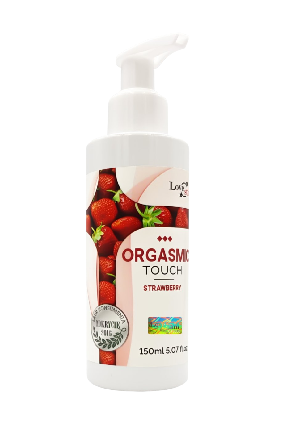 Żel orgazmowy o zapachu truskawkowym zwiększa doznania, 150 ml
