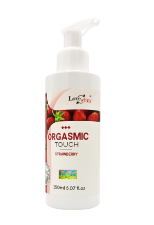 Żel orgazmowy o zapachu truskawkowym zwiększa doznania, 150 ml