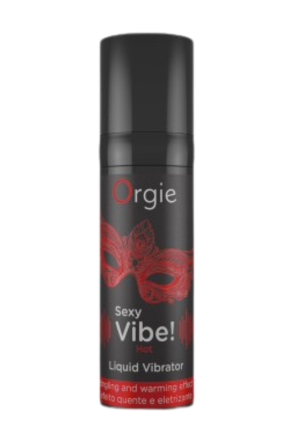 Rozgrzewający wibrator w płynie - wywołuje uczucie mrowienia