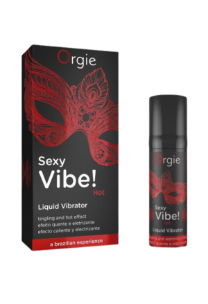 Rozgrzewający wibrator w płynie - wywołuje uczucie mrowienia