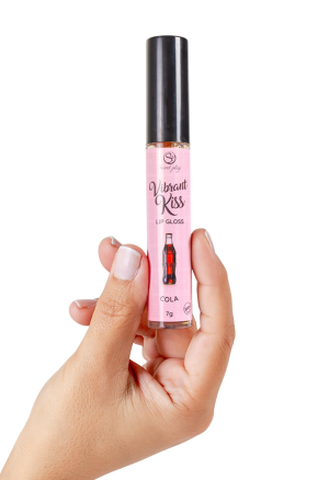 Błyszczyk do ust o smaku Coca Coli z efektem wibracji