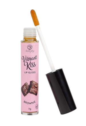 Błyszczyk do ust o smaku brownie z efektem wibracji