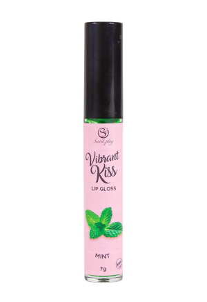Miętowy błyszczyk do ust z efektem wibracji
