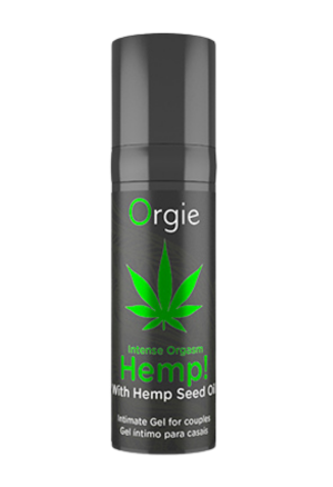 Żel stymulujący dla par z olejem z nasion konopi, 15 ml