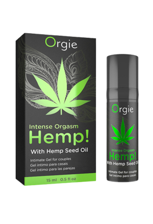 Żel stymulujący dla par z olejem z nasion konopi, 15 ml