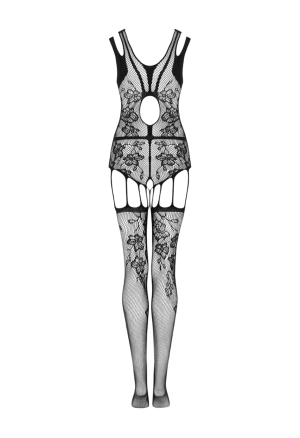 Pikantny bodystocking z seksownymi paseczkami