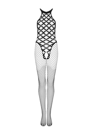 Zmysłowe bodystocking o szerokim splocie