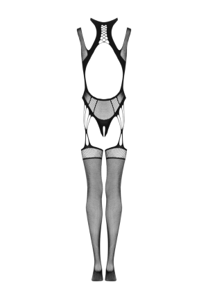 Intrygujące wycięciami bodystocking