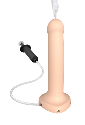 Dildo z funkcją wytrysku...