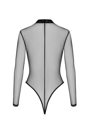 Tiulowe body w czarnym kolorze