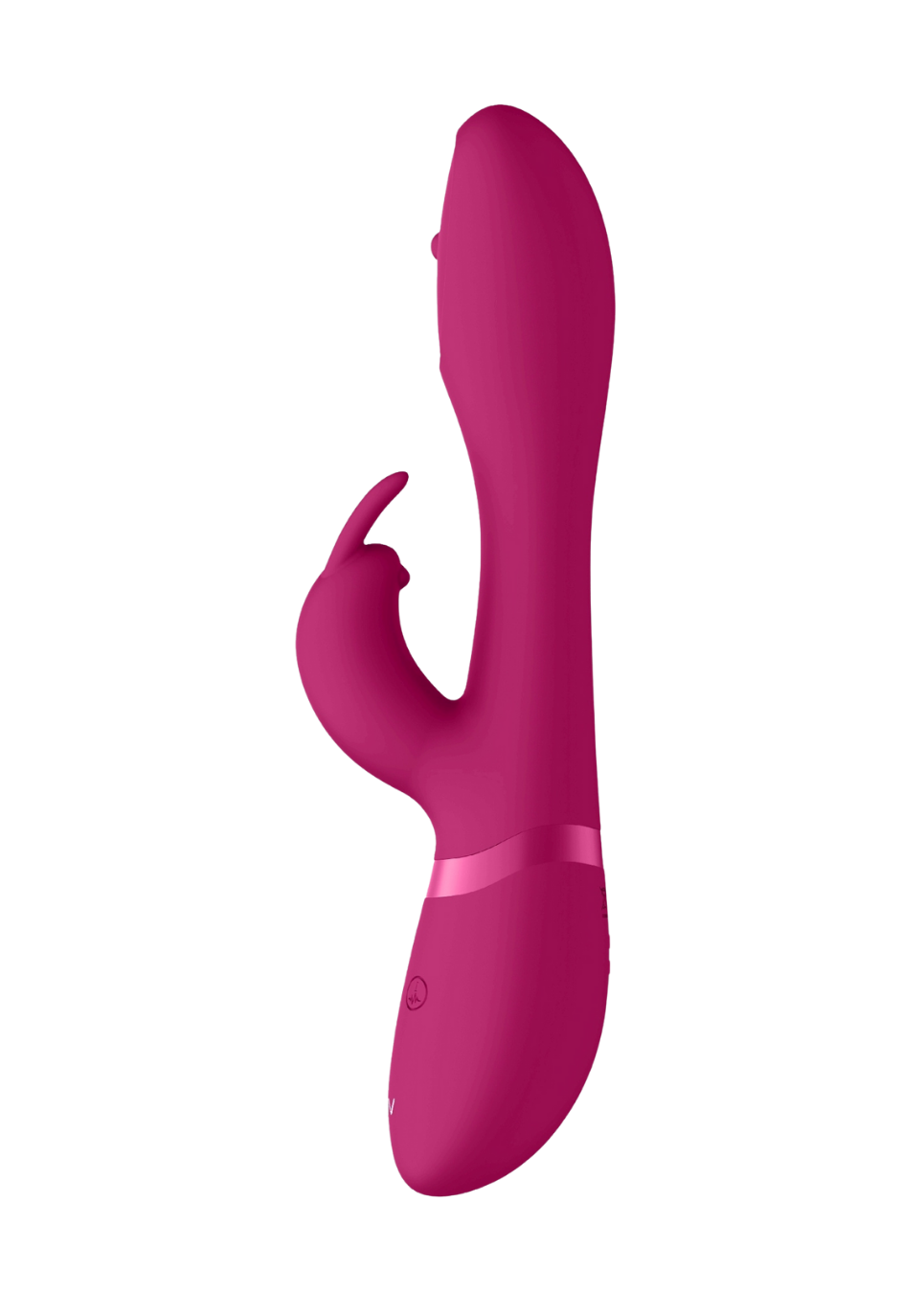 Wibrator króliczek z rotacją kulek i stymulacją punktu G