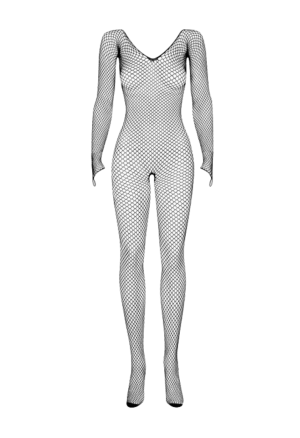 Pełne bodystocking, bielizna z oczek, kabaretki