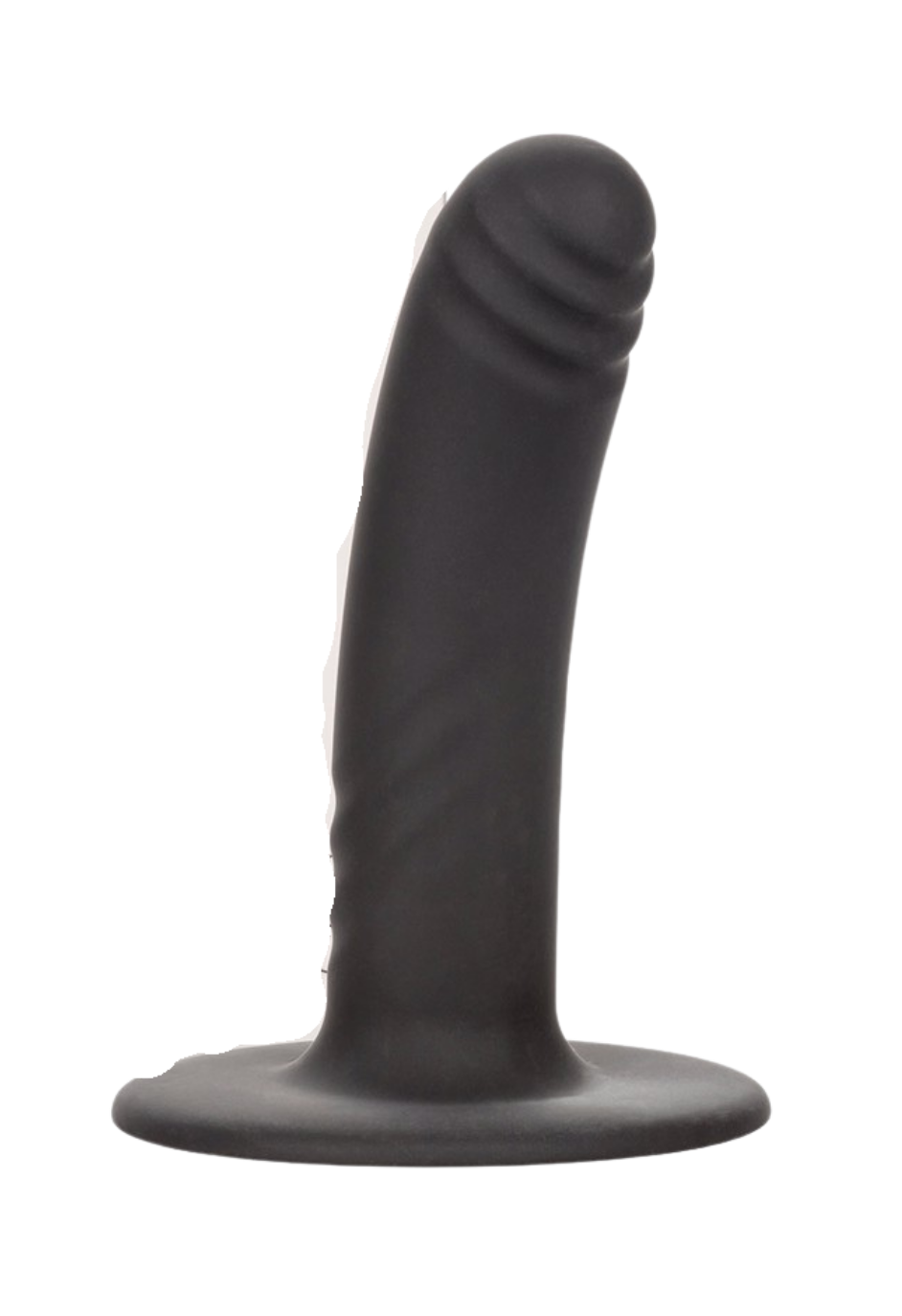 Silikonowe dildo z przyssawką z fakturą stymulującą - 12 cm