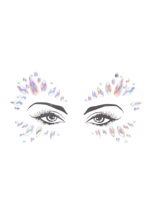 Błyszczące i świecące w nocy naklejki na ciało