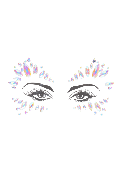 Błyszczące i świecące w nocy naklejki na ciało