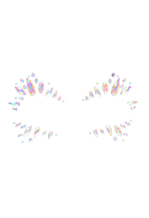 Błyszczące i świecące w nocy naklejki na ciało