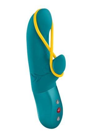 Elegancki wibrator z króliczkiem w zmysłowym kolorze