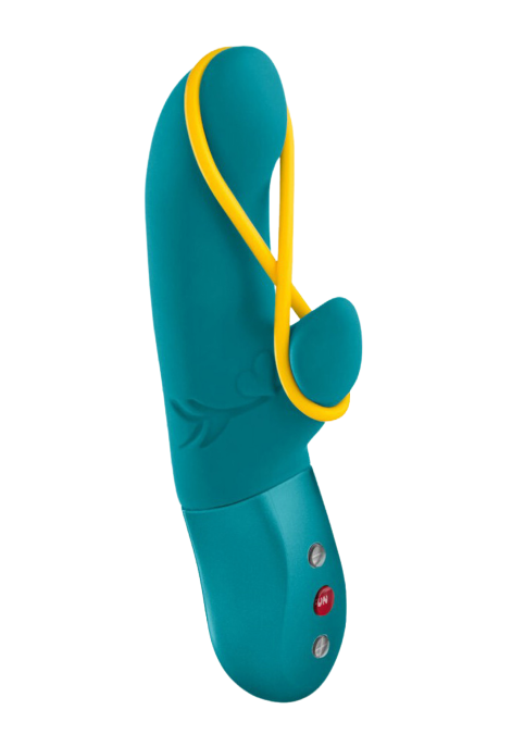 Elegancki wibrator z króliczkiem w zmysłowym kolorze