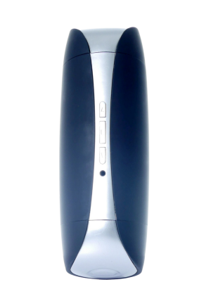 Dwustronny masturbator z wibracjami – usta i pochwa