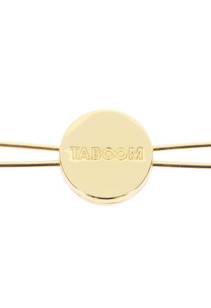 Intrygujące zaciski na sutki w złotym kolorze