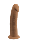 Termoaktywne dildo z silikonu premium - 15,4 cm