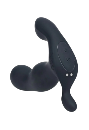 Podgrzewany wibrujący stymulator prostaty z ergonomiczną główką