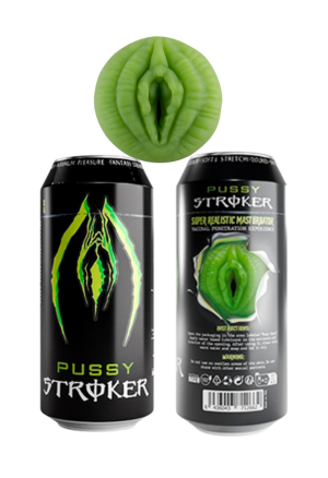 Realistyczny masturbator w dyskretnej puszce