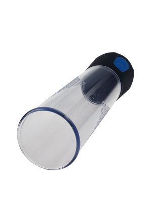 Pompka próżniowa do penisa z mankietem silikonowym i pierścieniem wzmacniającym