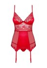 Walentynkowy, kuszący gorset i stringi