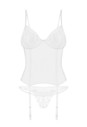 Zmysłowy zestaw bielizny podkreślający figurę