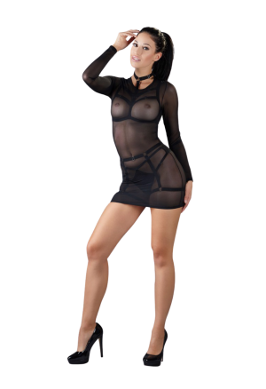 Zadziorny zestaw w stylu bondage