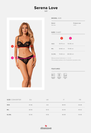 Koronkowy komplet bielizny