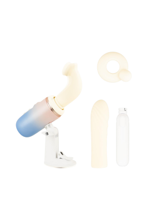 Inteligentna sex maszyna z nakładkami sterowana aplikacją mobilną