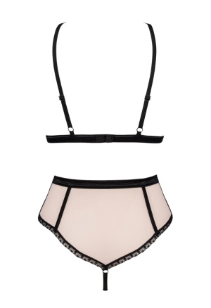 Przepiękny komplet bielizny w zjawiskowym kolorze różu