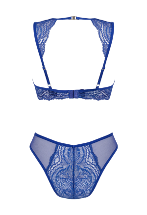 Komplet bielizny w przepięknym niebieskim kolorze