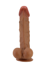 Realistyczne dildo z mocną przyssawką - 24 cm