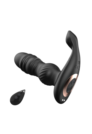 Masażer prostaty z ruchem posuwistym i wibracjami – sterowanie pilotem