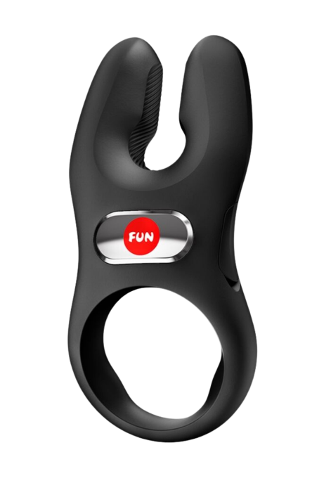 Pierścień erekcyjny z wibracjami dla par z dwoma silnikami XL