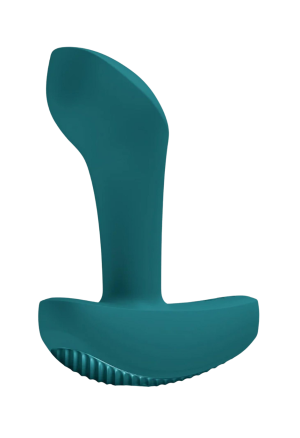 Kompaktowy, wibrujący korek analny z 12 programami