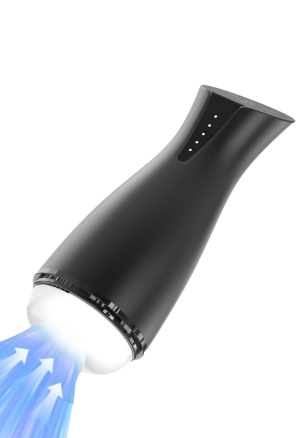 Ssący masturbator męski z funkcją grzania