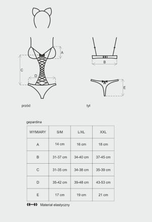 Drapieżny kostium - kocica