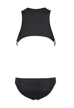 Skąpe, męskie body w kolorze czarnym