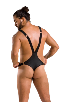 Erotyczne, czarne body męskie