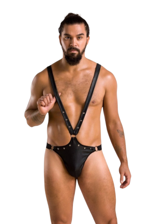 Erotyczne, czarne body męskie
